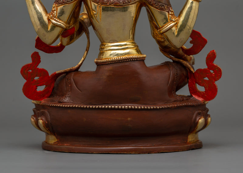 Hindu Goddess Laxmi Sculpture | Statue for Wealth and Abundance Rituals