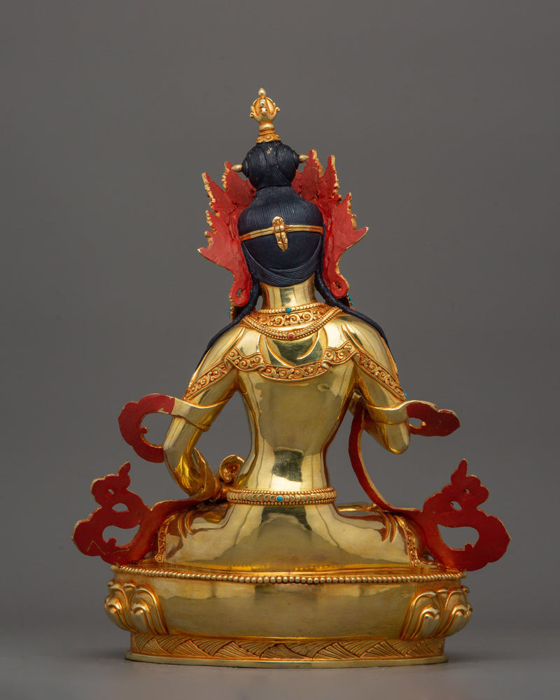 Sacred Buddhist Vajrasattva Figurine | Protector of Purity and Enlightened Energy