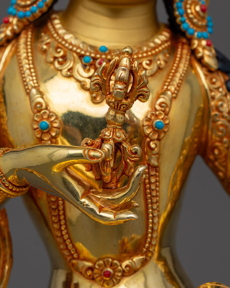 Sacred Buddhist Vajrasattva Figurine | Protector of Purity and Enlightened Energy