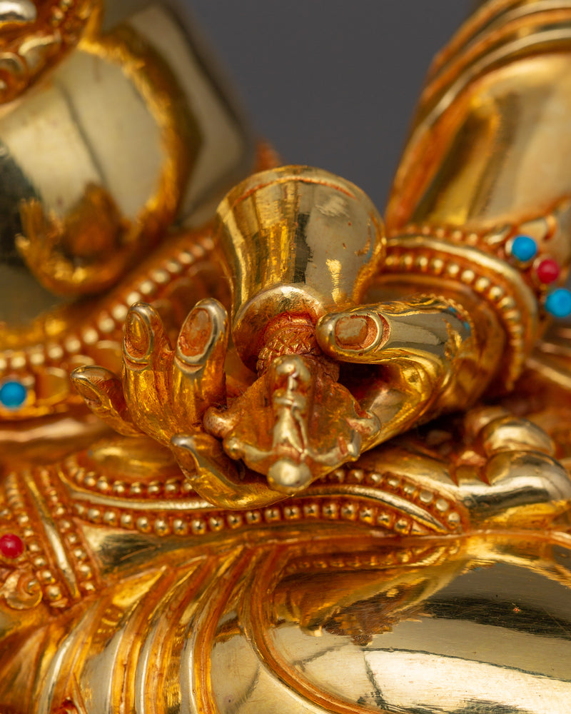 Sacred Buddhist Vajrasattva Figurine | Protector of Purity and Enlightened Energy