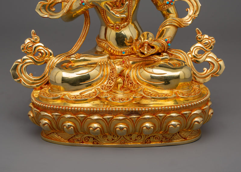 Sacred Buddhist Vajrasattva Figurine | Protector of Purity and Enlightened Energy