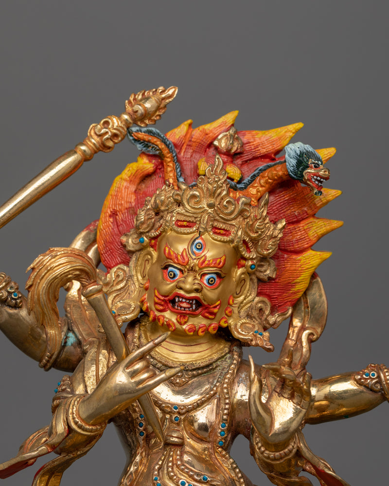 Buddhist Wrathful Deity Hayagriva Statue | Wrathful Manifestation of Avalokitesvara