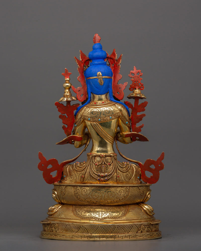 Guide to Dharma Maitreya Future Buddha Figurine | Compassionate Buddha