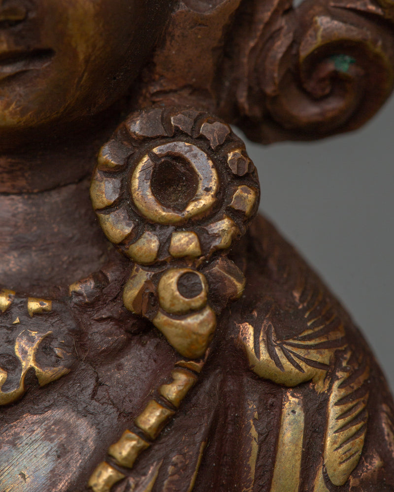 Long Life Deity Amitayus Figurine | Tibetan Symbol of Vitality