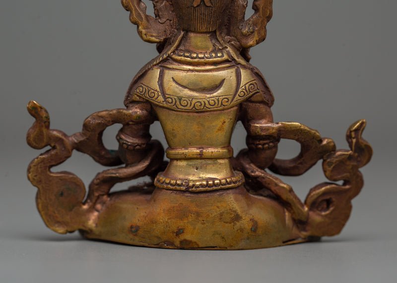 Long Life Deity Amitayus Figurine | Tibetan Symbol of Vitality