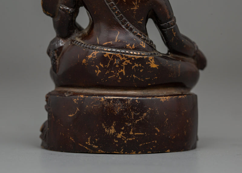 Hindrances Remover Black Dzambhala Statue | Bestower of Prosperity and Protection