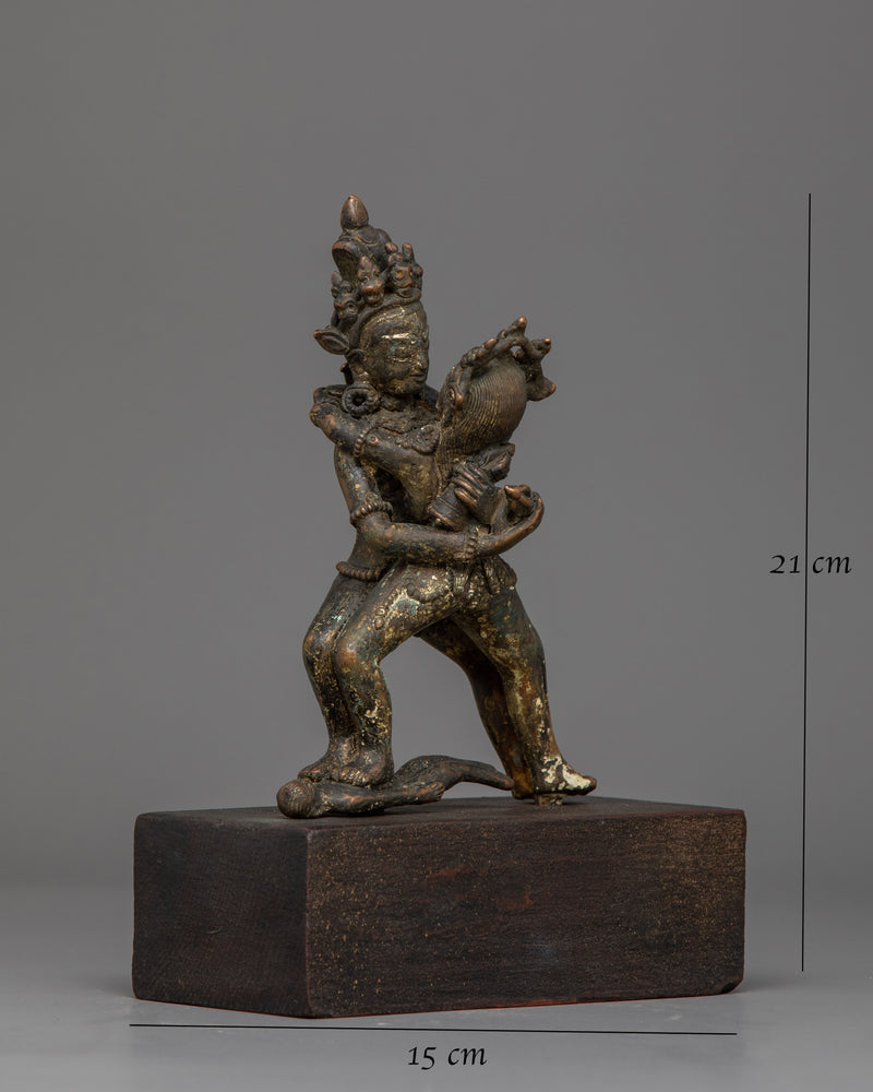 chakrasambhara-yidam-statue