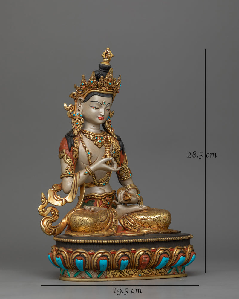  Gold-Gilded Vajrasattva Statue