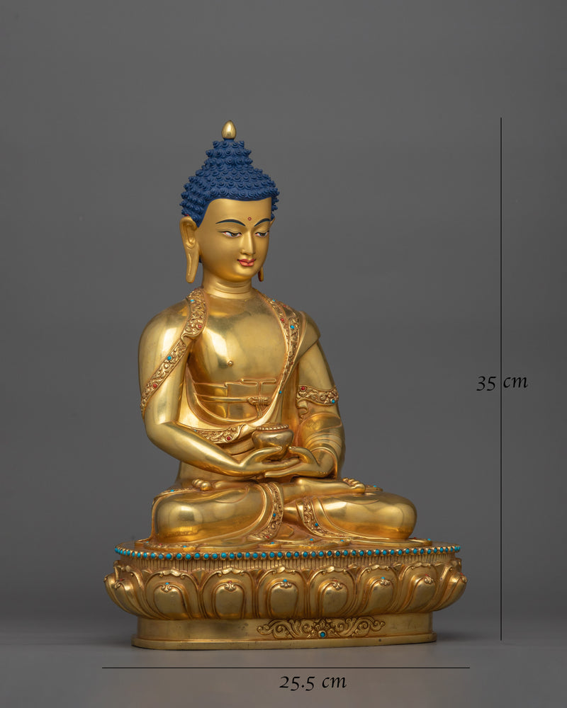 Amitabha Buddha Golden Statue