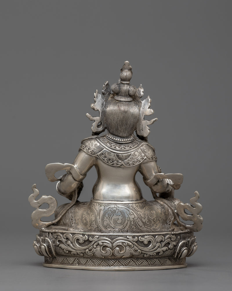 Tibetan Dzambhala Wealth Deity Statue | Sculpture for Prosperity and Spiritual Wealth