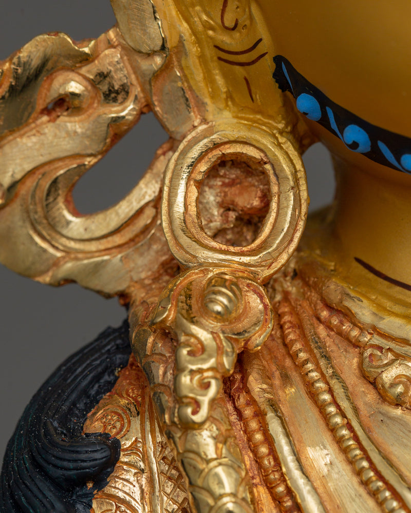 Dzambhala 13.8 Inch Statue | Wealth Deity of Buddhism