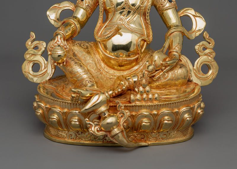 Dzambhala 13.8 Inch Statue | Wealth Deity of Buddhism