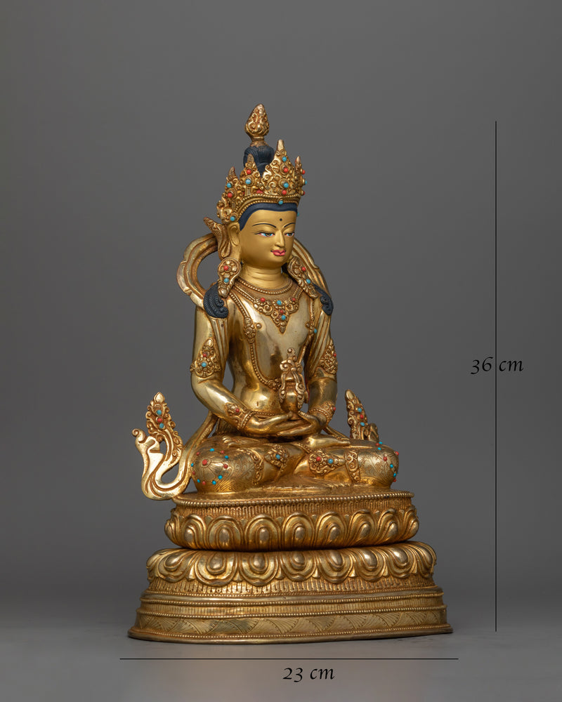 24k-gold-gilded-amitayus-statue