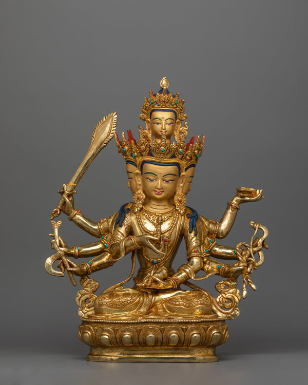 Gold-Gilded Maha Vajrasattva