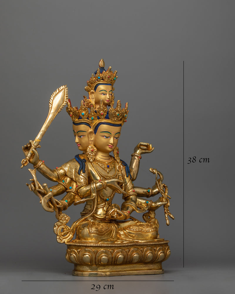 Gold-Gilded Maha Vajrasattva