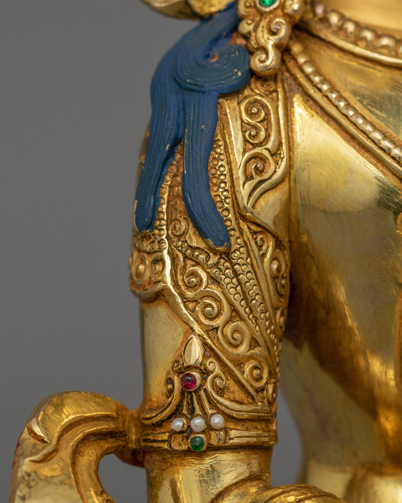 Long-Life Sculpture of Buddha Amitayus | Immortality and Spiritual Vitality Deity