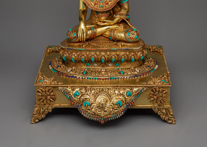 Crown Shakyamuni Buddha The Enlightened Spiritual Teacher | Wisdom and Enlightenment