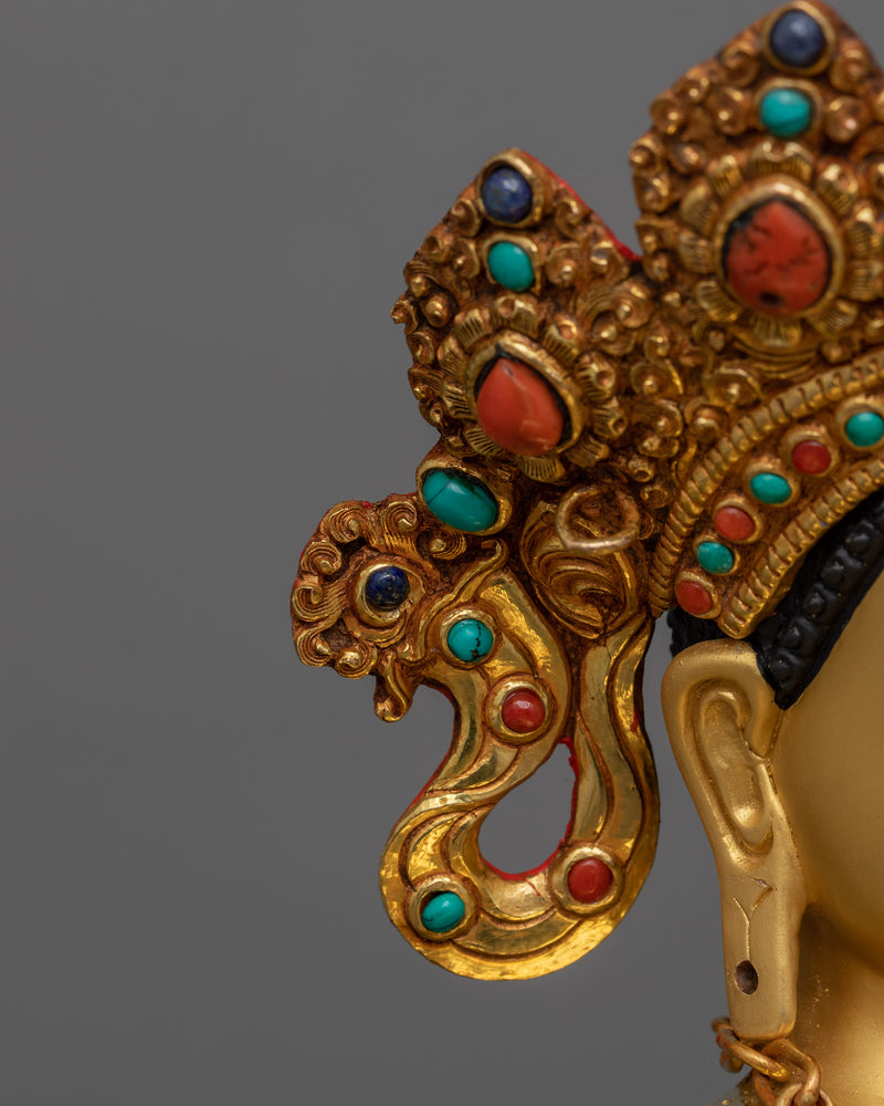 Crown Shakyamuni Buddha The Enlightened Spiritual Teacher | Wisdom and Enlightenment