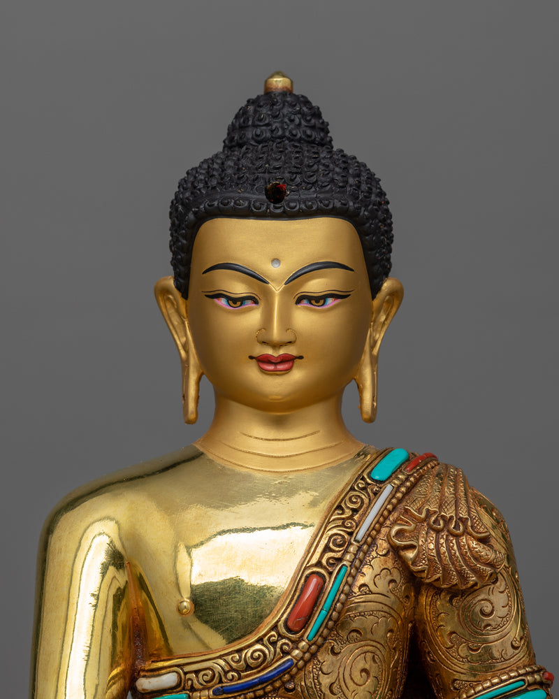 Crown Shakyamuni Buddha The Enlightened Spiritual Teacher | Wisdom and Enlightenment