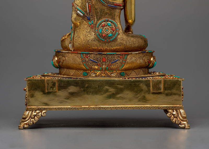 Crown Shakyamuni Buddha The Enlightened Spiritual Teacher | Wisdom and Enlightenment