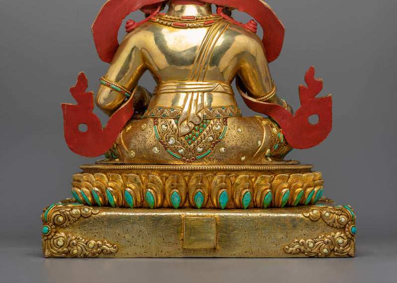 Buddhist Dzambhala Kubera Altar Figurine | Protector of Wealth and Harmony