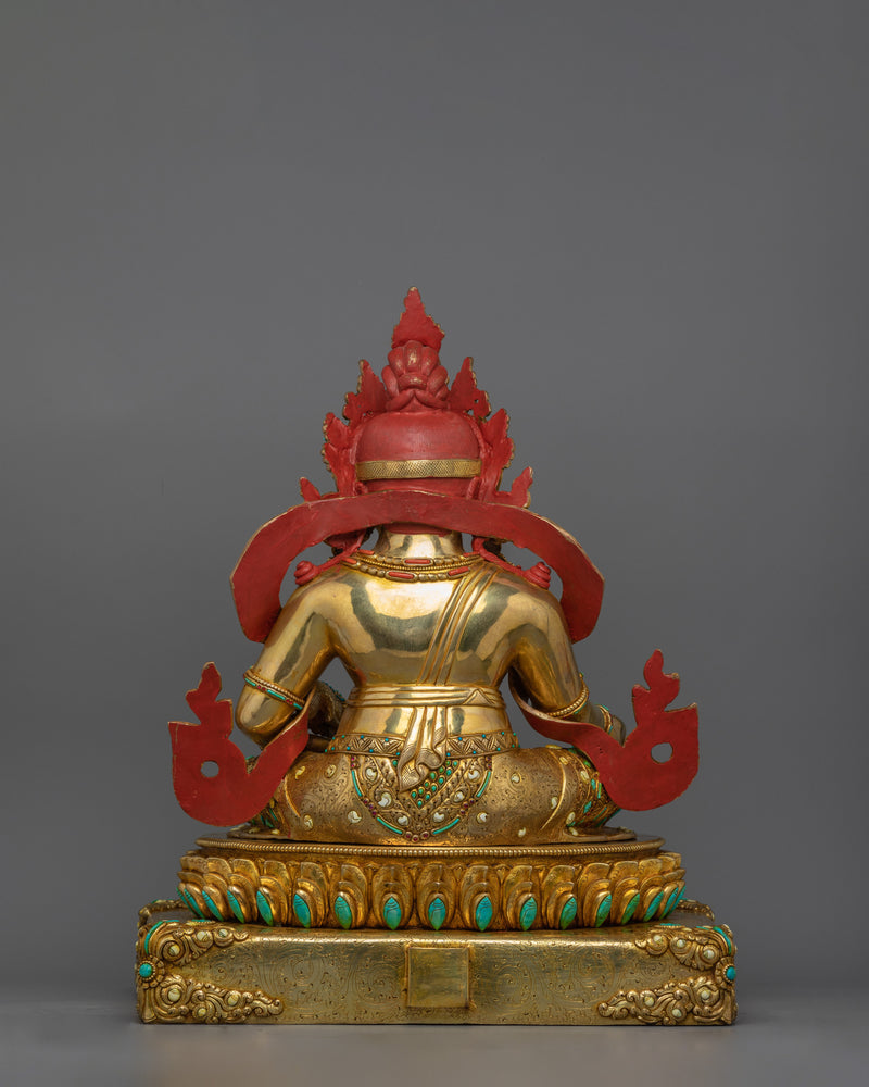 Buddhist Dzambhala Kubera Altar Figurine | Protector of Wealth and Harmony