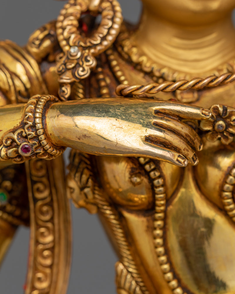 Sacred Kurukulla Deity Sculpture | Representation of Love and Magnetism