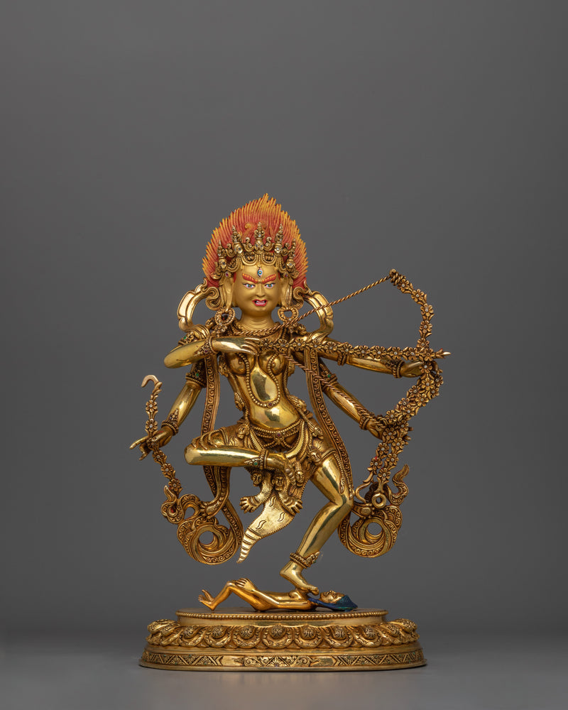 Sacred Kurukulla Deity Sculpture | Representation of Love and Magnetism