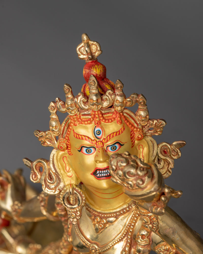 Female Buddha Tantric  Deity Vajrayogini Sculpture | The Powerful Divine Red Dakini