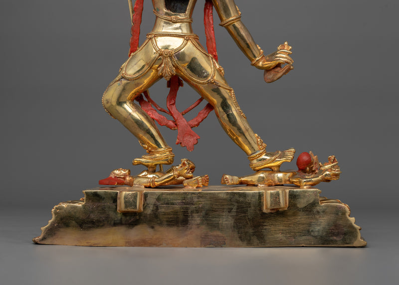 Female Buddha Tantric  Deity Vajrayogini Sculpture | The Powerful Divine Red Dakini