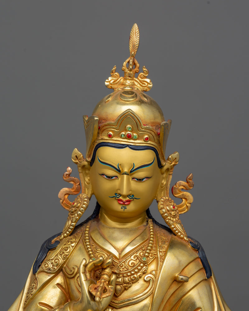 Buddhist Guru Tsokye Dorje Sculpture | Representation of Spiritual Mastery and Protection