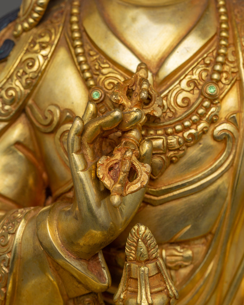 Buddhist Guru Tsokye Dorje Sculpture | Representation of Spiritual Mastery and Protection