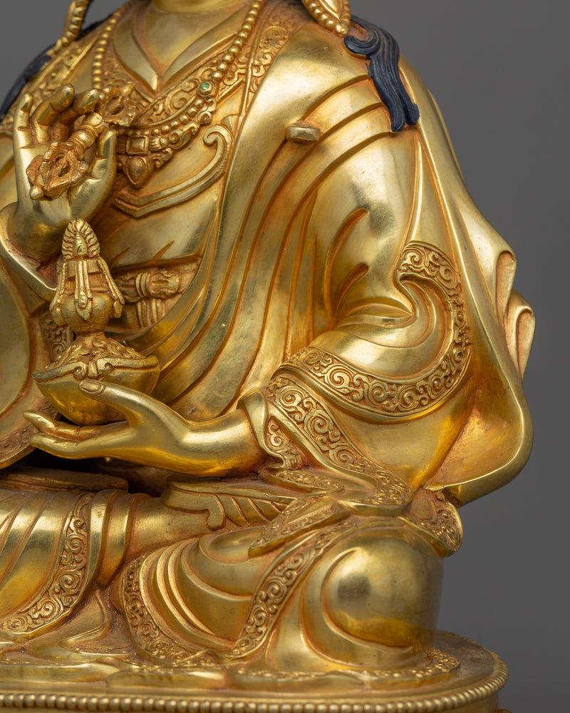 Buddhist Guru Tsokye Dorje Sculpture | Representation of Spiritual Mastery and Protection