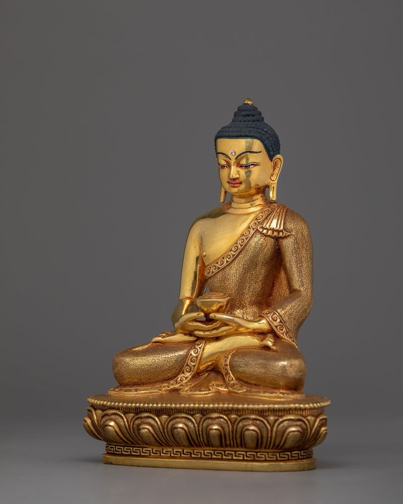 Meditation Buddha Amitabha Sculpture | Spiritual Peaceful Home Decor