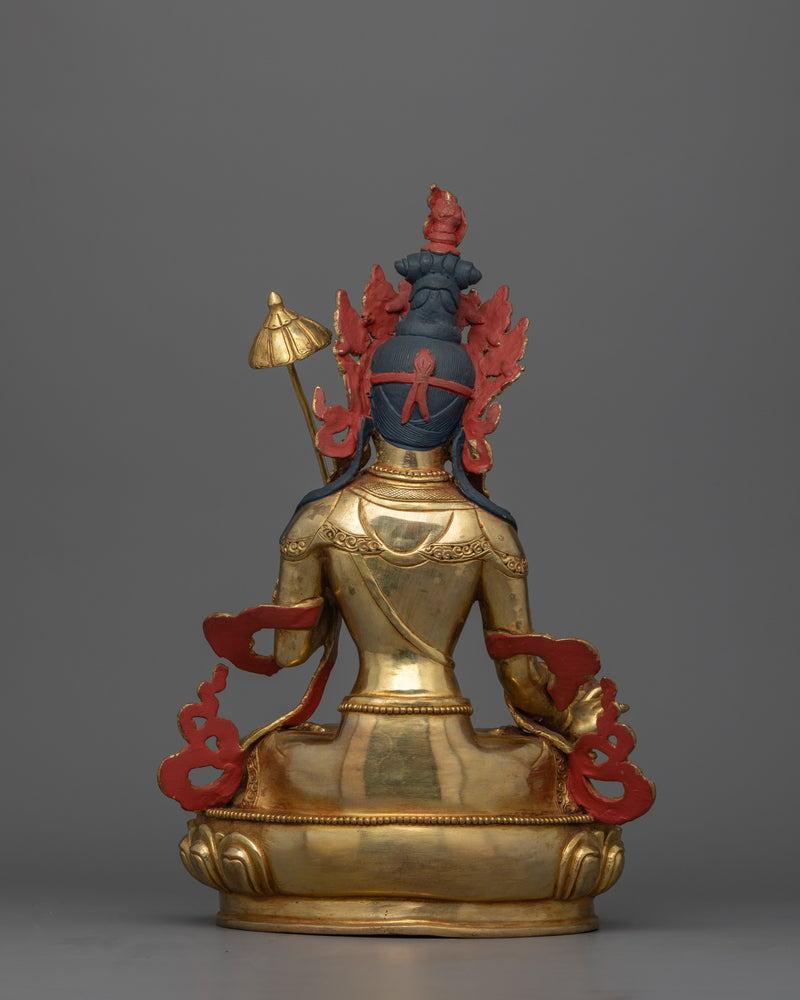 Tibetan Sitatapatra Statue "Dukar" | An Emanation of Avalokiteshvara