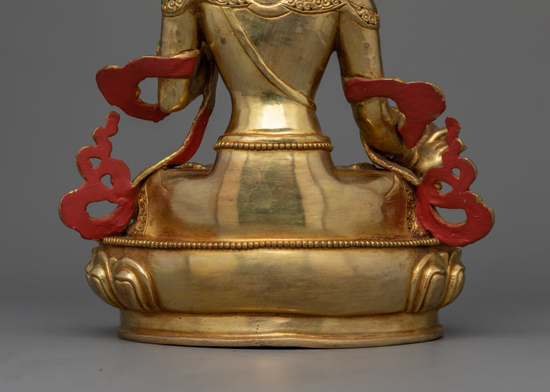 Tibetan Sitatapatra Statue "Dukar" | An Emanation of Avalokiteshvara