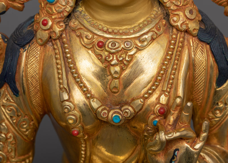 Female Buddha Arya Tara Goddess Statue | The Noble Tara of Compassion