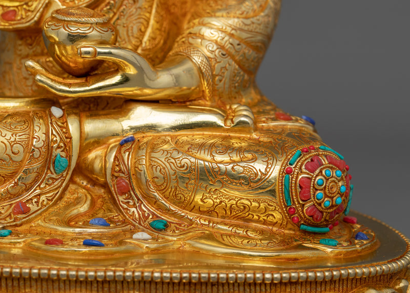 Buddhist Traditional Shakyamuni Buddha Statue  | Representation of Serenity and Wisdom