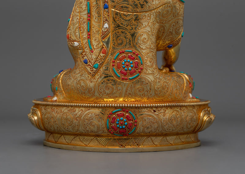 Buddhist Traditional Shakyamuni Buddha Statue  | Representation of Serenity and Wisdom