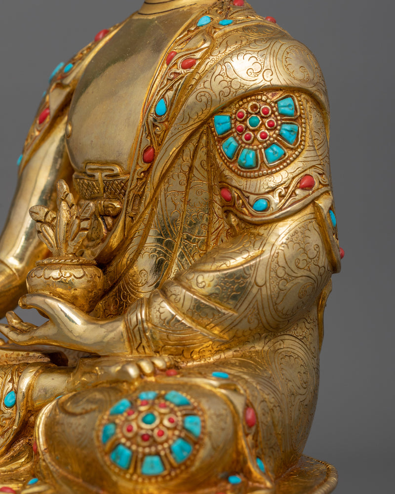 Healer Medicine Buddha Statue | Nepalese Traditional Artifact