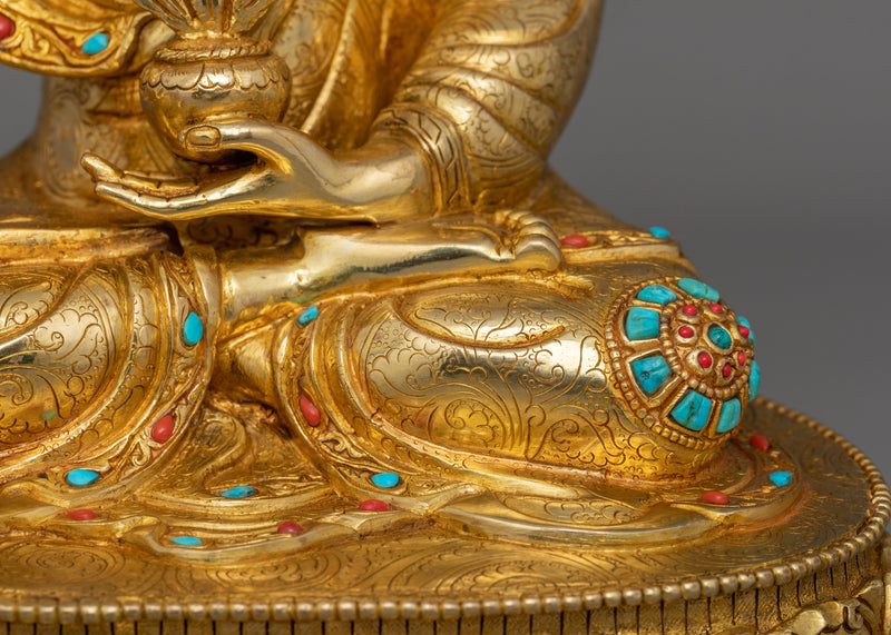 Healer Medicine Buddha Statue | Nepalese Traditional Artifact