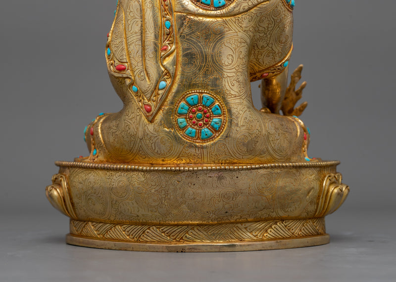 Healer Medicine Buddha Statue | Nepalese Traditional Artifact