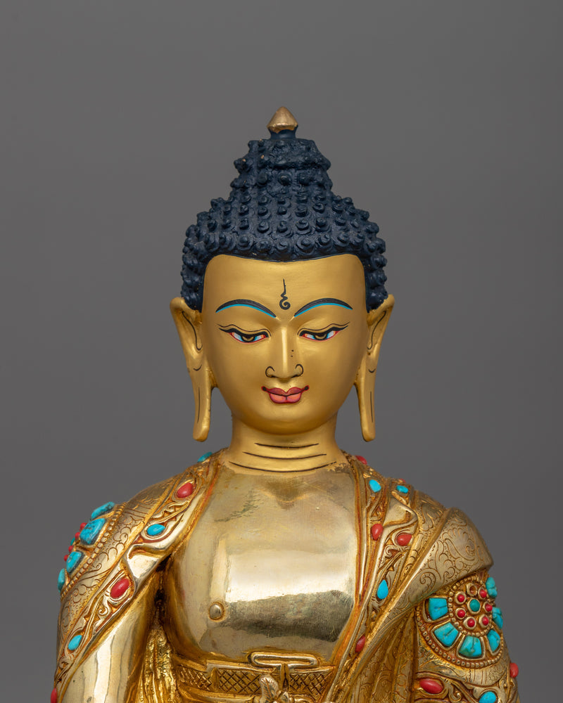 Healer Medicine Buddha Statue | Nepalese Traditional Artifact