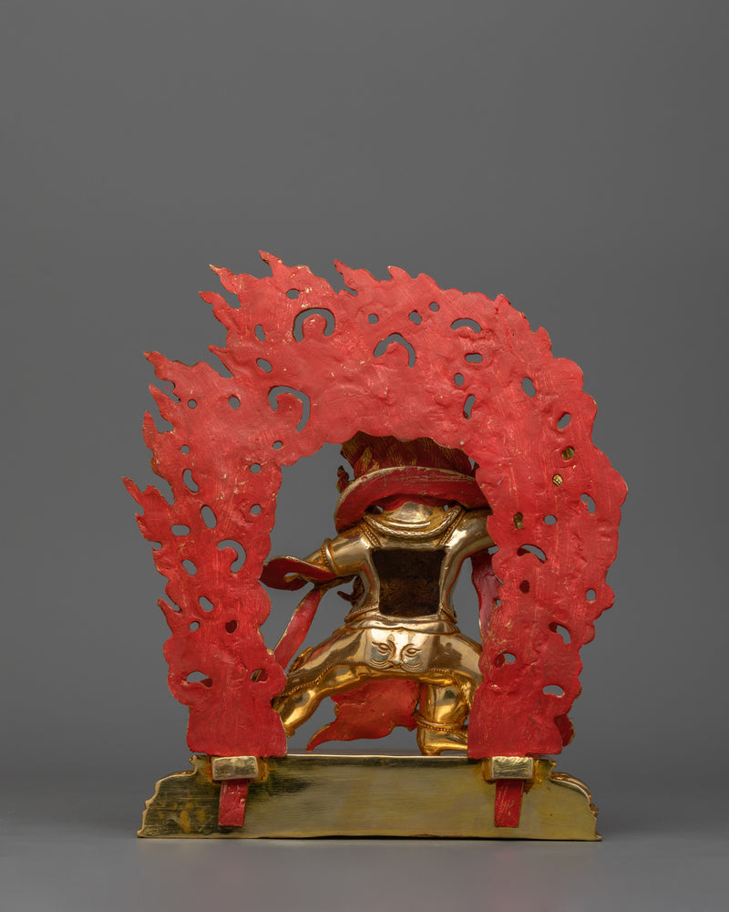 Vajrapani Buddhist Wrathful Deity  for Buddhist Altar |  Vajra Thunderbolt Holder Statue