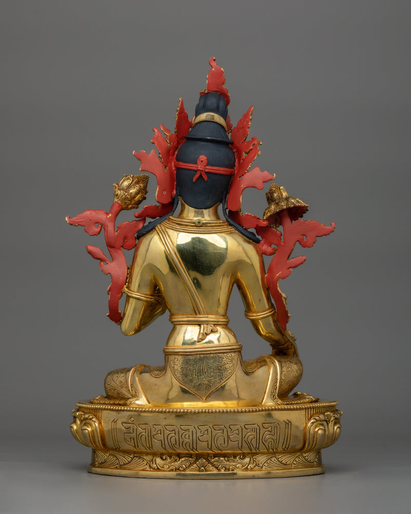 Goddess Syamatara Sculpture | The Compassionate Protector