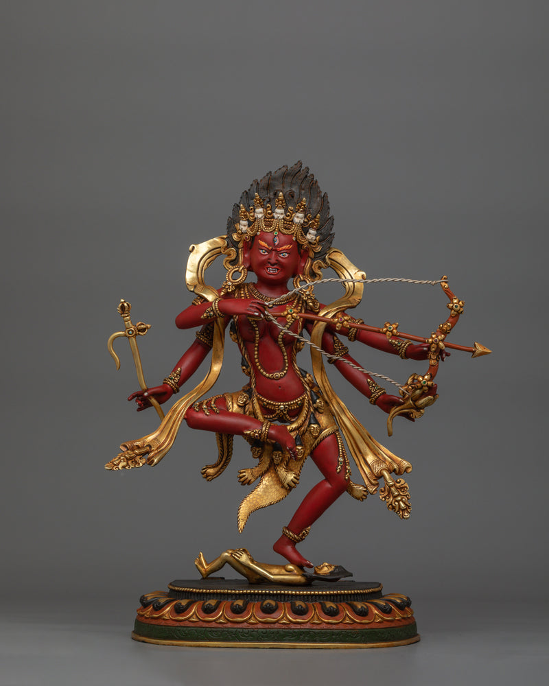 Goddess of Enchantment Kurukulla Statue | Perfect for Meditation and Empowerment