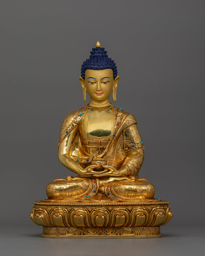 Meditation Three Buddha Set Statue | Symbolizing Harmony, Enlightenment and Healing