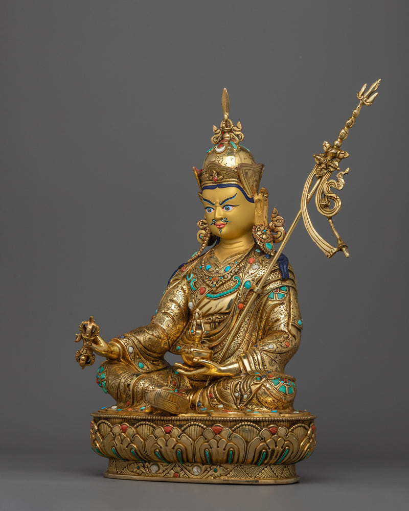 The Second Buddha Padmasambhava Sculpture | Himalayan Guru Rinpoche Statue