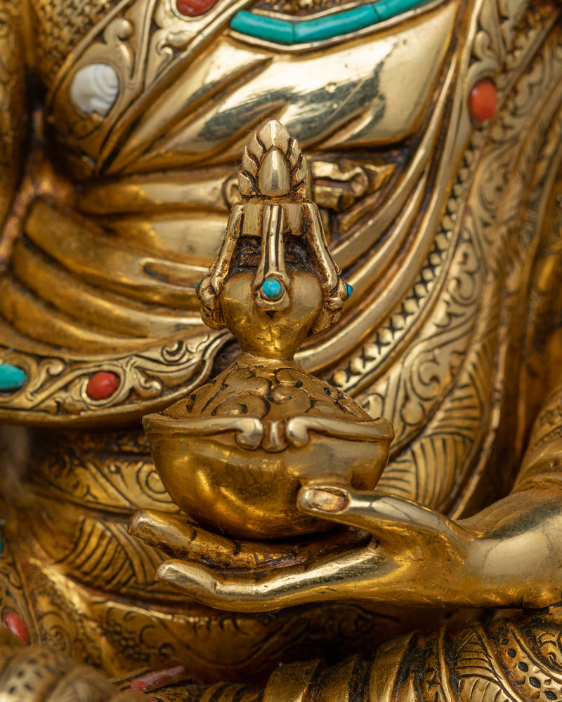 The Second Buddha Padmasambhava Sculpture | Himalayan Guru Rinpoche Statue