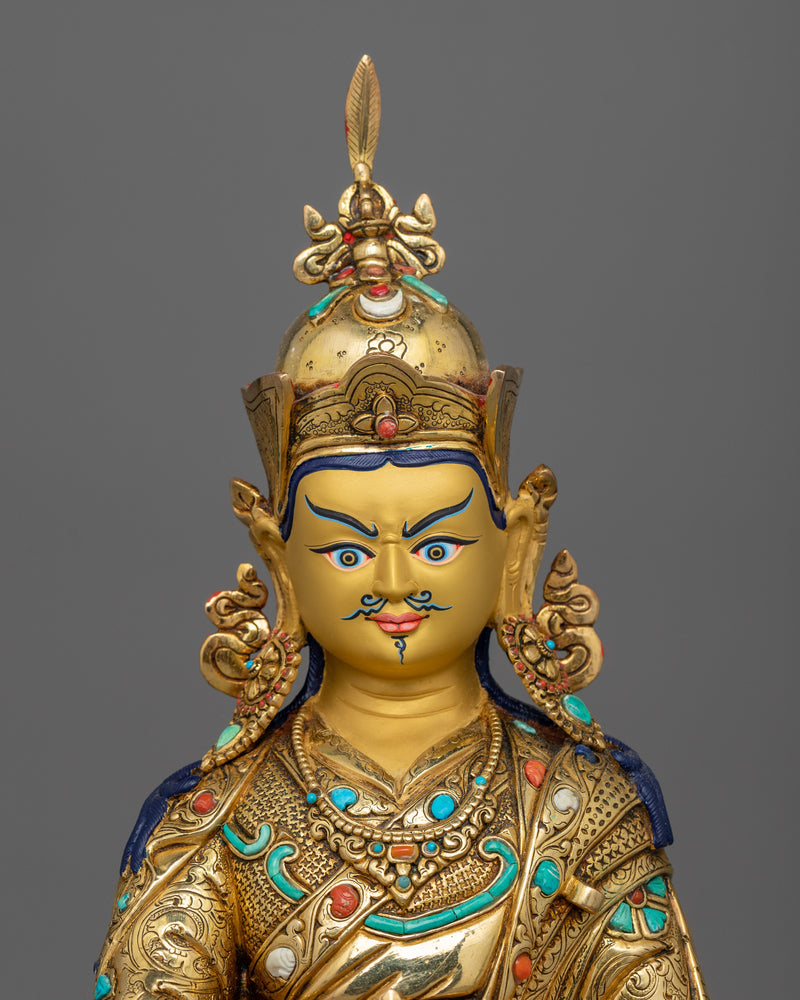 The Second Buddha Padmasambhava Sculpture | Himalayan Guru Rinpoche Statue